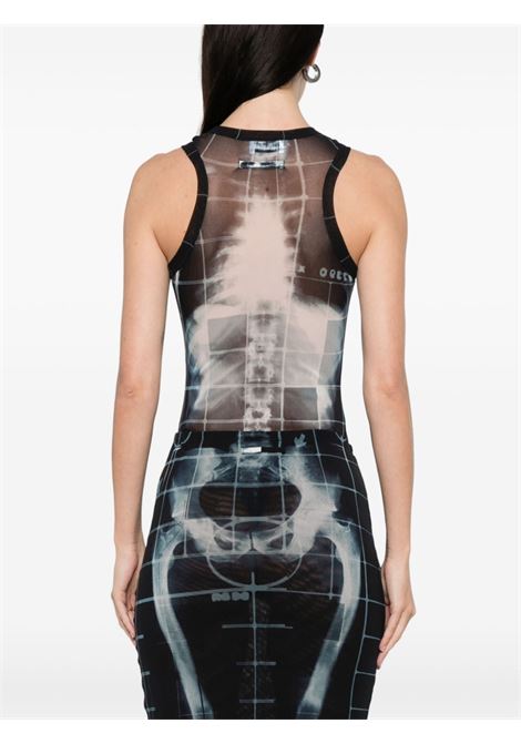 body squeletor donna nero e blu JEAN PAUL GAULTIER | 25/33-F-BD058-T580005956